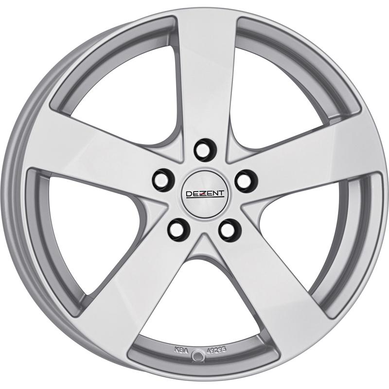 Cerchi in Lega DEZENT Td Silver 5 fori 18\" 7.5X18 ET45 5x120
