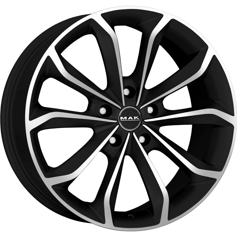 Cerchi in Lega MAK Xenon Ice Black 5 fori 20\" 8.5X20 ET55 5x120