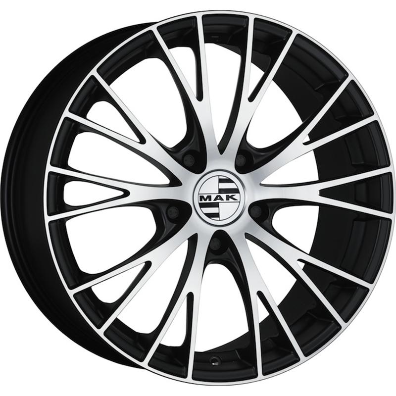 Cerchi in Lega MAK Rennen Ice Black 5 fori 20\" 11X20 ET58 5x130