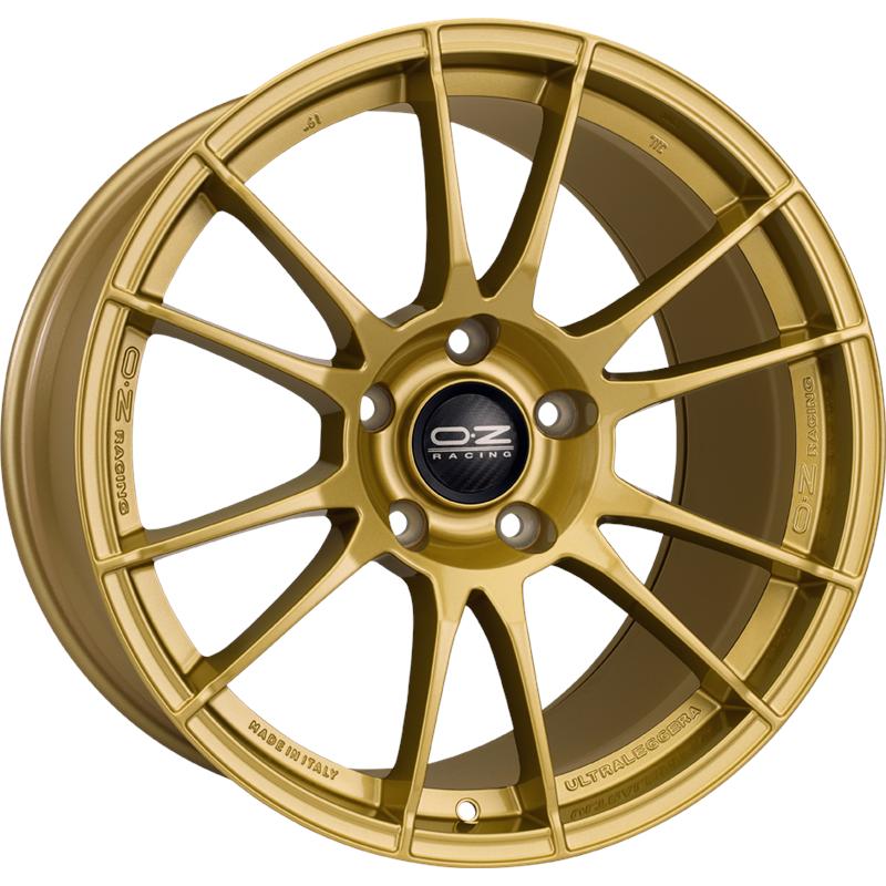 Cerchi in Lega OZ RACING Ultraleggera Hlt Race Gold 5 fori 19\" 8.5X19 ET40 5x110