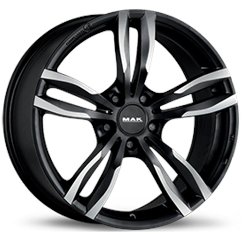 Cerchi in Lega MAK Luft Ice Black 5 fori 18\" 8X18 ET34 5x120