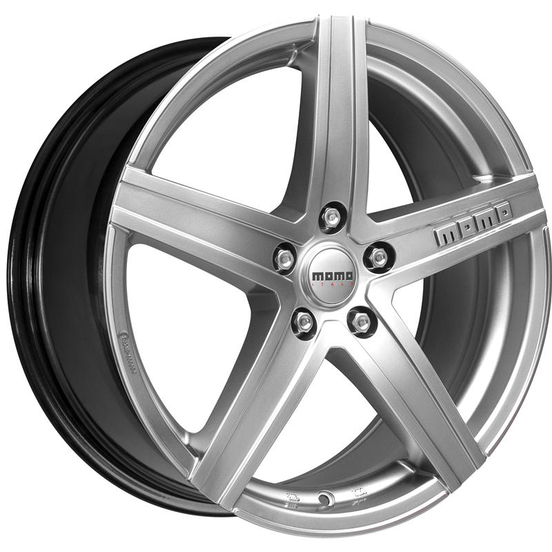 Cerchi in Lega MOMO WHEELS Hyperstar Hyper Silver 4 fori 15\" 6X15 ET40 4x100