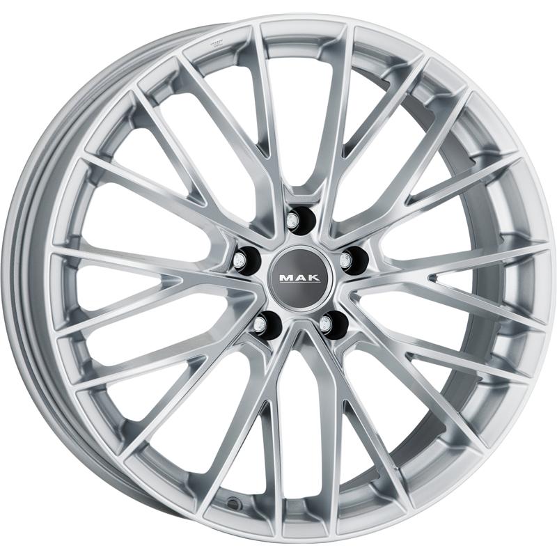 Cerchi in Lega MAK Speciale Silver 5 fori 19\" 8.5X19 ET30 5x110