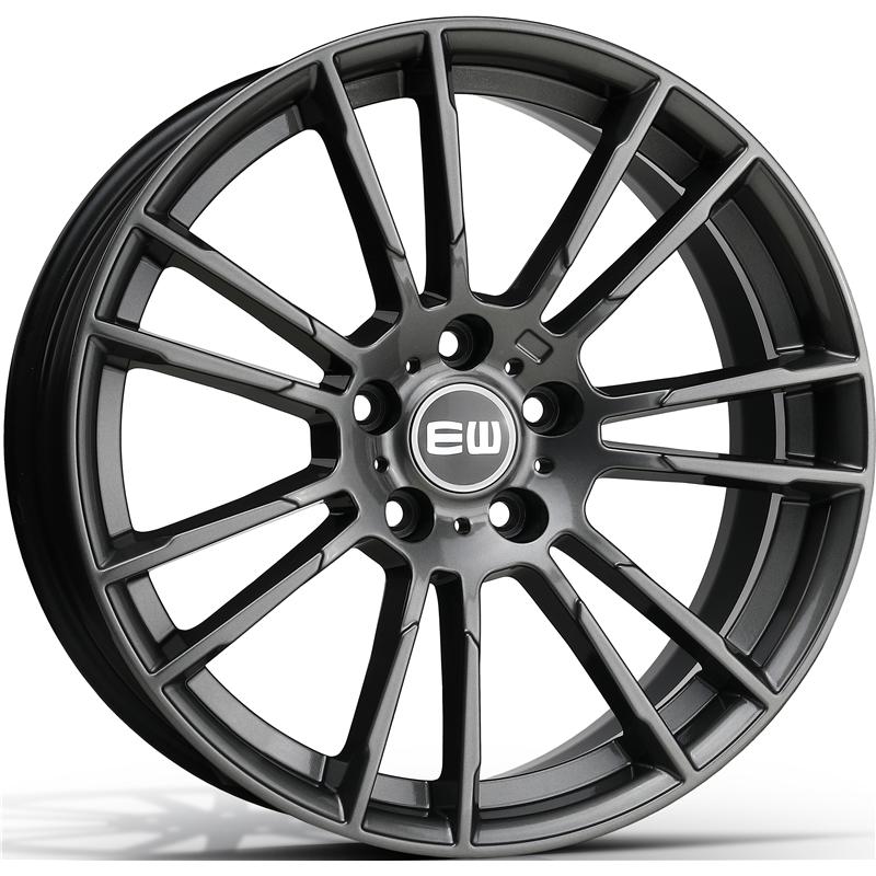 Cerchi in Lega EW Ew01 Stargaze Palladium 5 fori 18\" 8X18 ET43 5x112