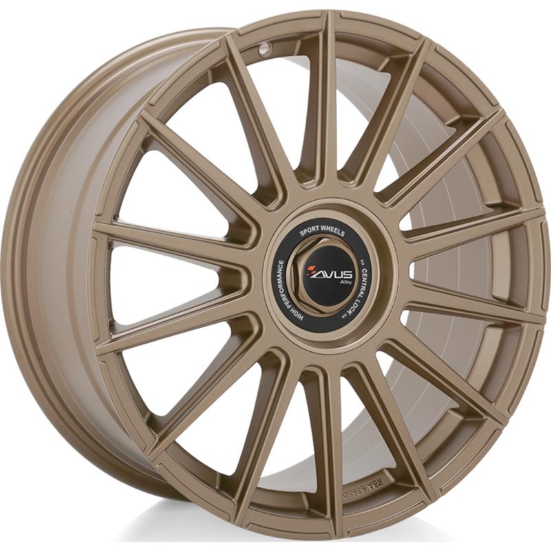 Cerchi in Lega AVUS AC-M09 Bronze 5 fori 18\" 8X18 ET45 5x108