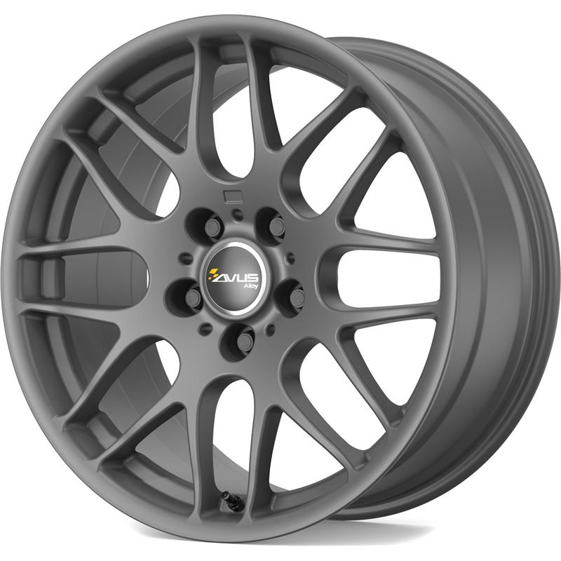 Cerchi in Lega AVUS AC-Mb4 Anthracite 5 fori 18\" 9X18 ET37 5x120