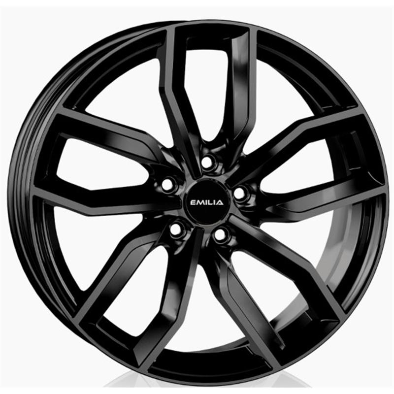 Cerchi in Lega EMILIA CERCHI Namur Dark Anthr Gloss 5 fori 18\" 8X18 ET45 5x112