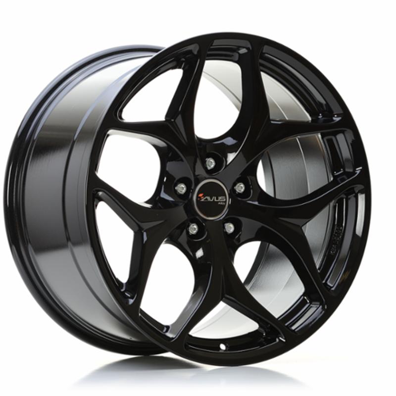 Cerchi in Lega AVUS AC-Mb2 Black 5 fori 20\" 10X20 ET40 5x120