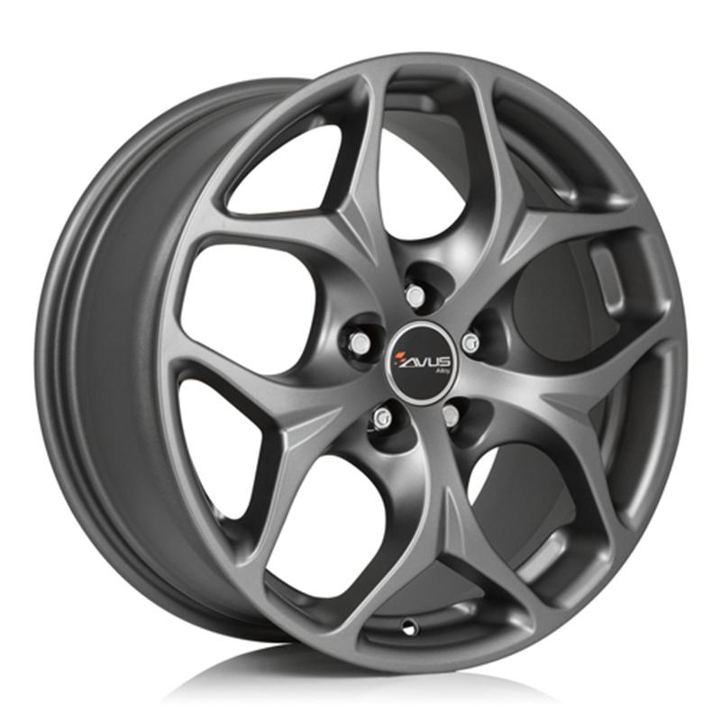 Cerchi in Lega AVUS AC-Mb2 Matt Anthracite 5 fori 18\" 8.5X18 ET43 5x112