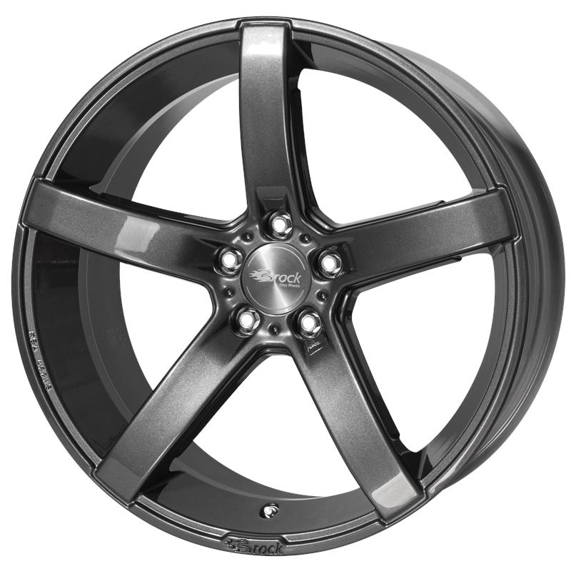 Cerchi in Lega BROCK B35 Titanium 5 fori 17\" 7.5X17 ET49 5x112