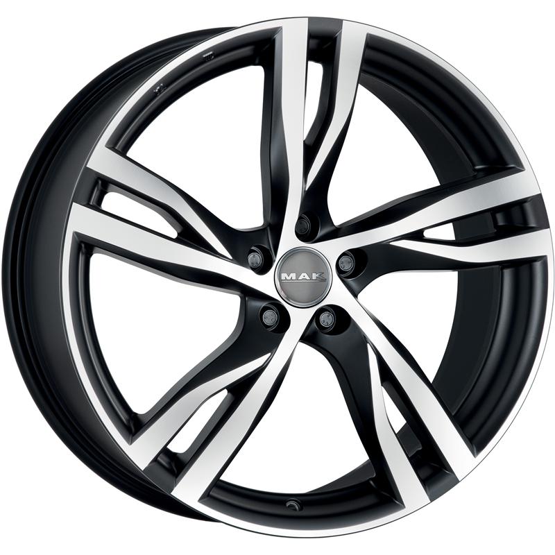 Cerchi in Lega MAK Stockholm Ice Black 5 fori 19\" 8.5X19 ET32 5x112