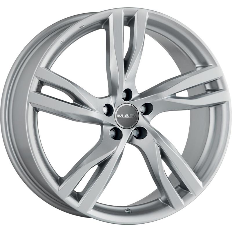 Cerchi in Lega MAK Stockholm Silver 5 fori 19\" 8.5X19 ET42 5x112