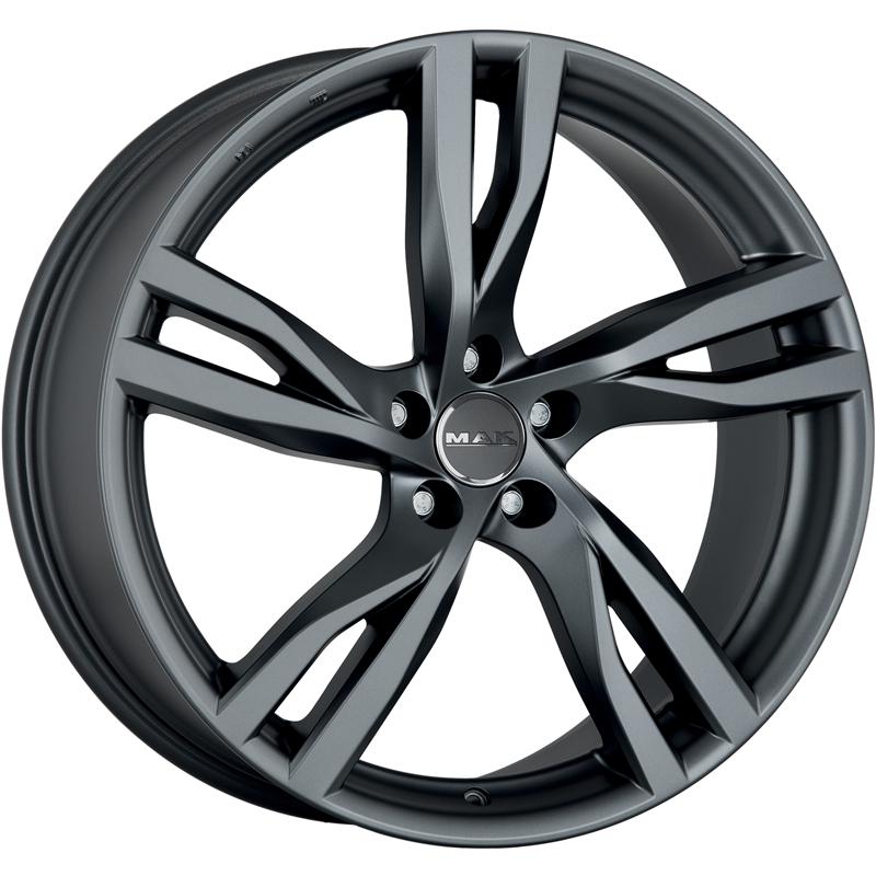 Cerchi in Lega MAK Stockholm Matt Titan 5 fori 18\" 7.5X18 ET50 5x108