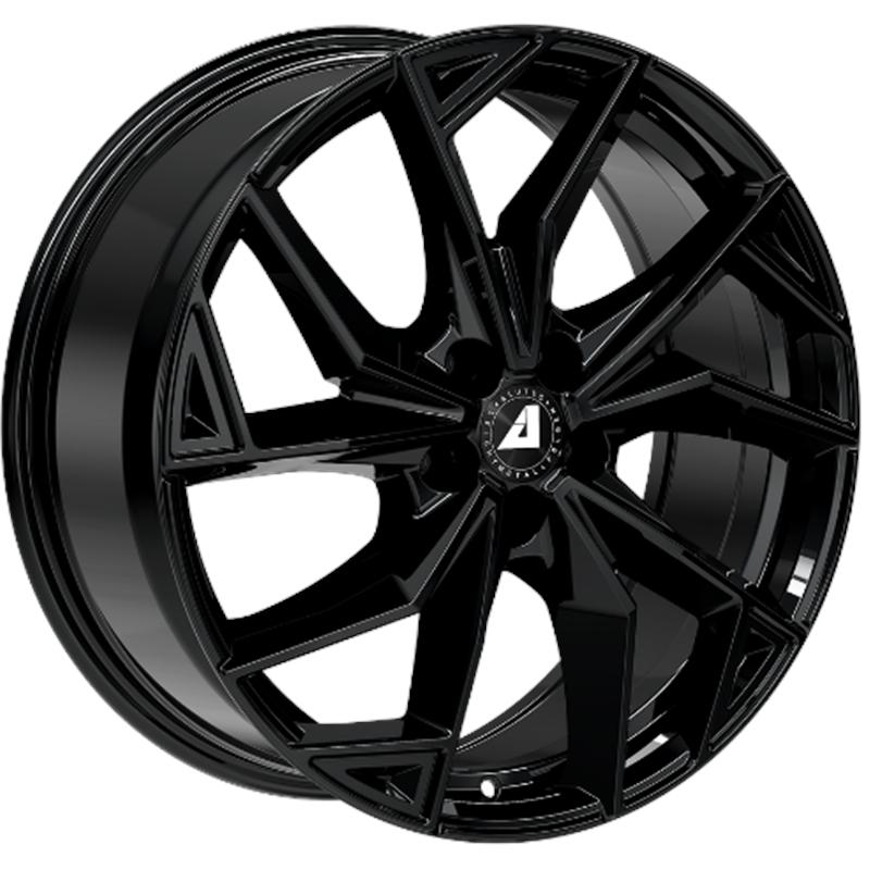 Cerchi in Lega AT Adx2 Diamant Schwarz 5 fori 20\" 8X20 ET40 5x114.3