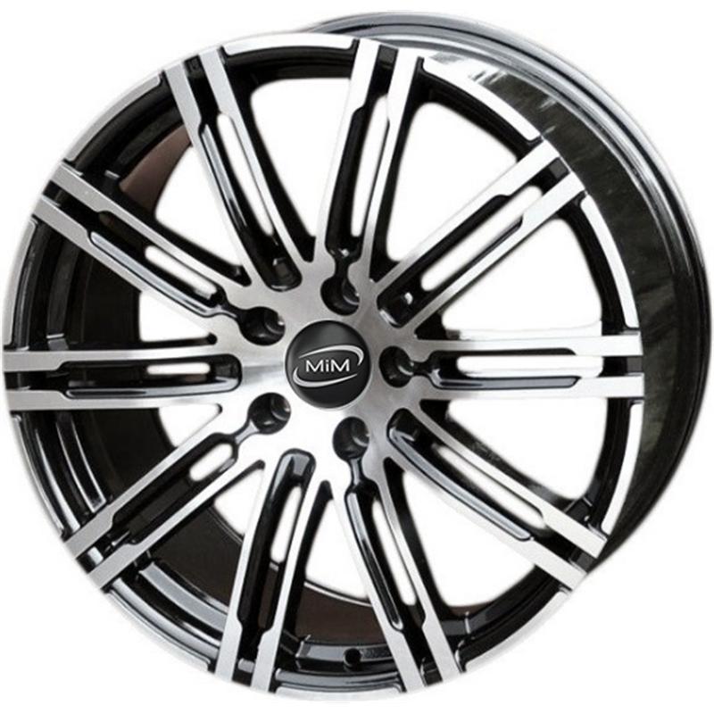 Cerchi in Lega DEDI Gts Black Mirror 5 fori 21\" 9X21 ET26 5x112