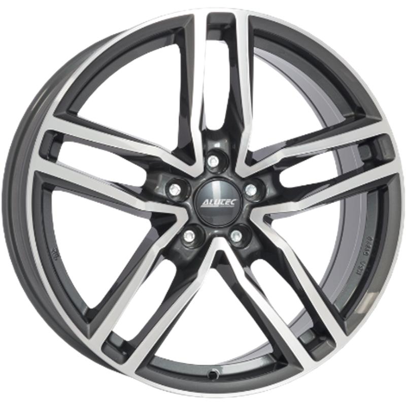 Cerchi in Lega AT Ikenu Graphit Frontpoliert 5 fori 19\" 9X19 ET40 5x114.3