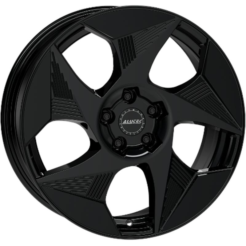 Cerchi in Lega AT Solar Diamant Schwarz 5 fori 19\" 8X19 ET36 5x112