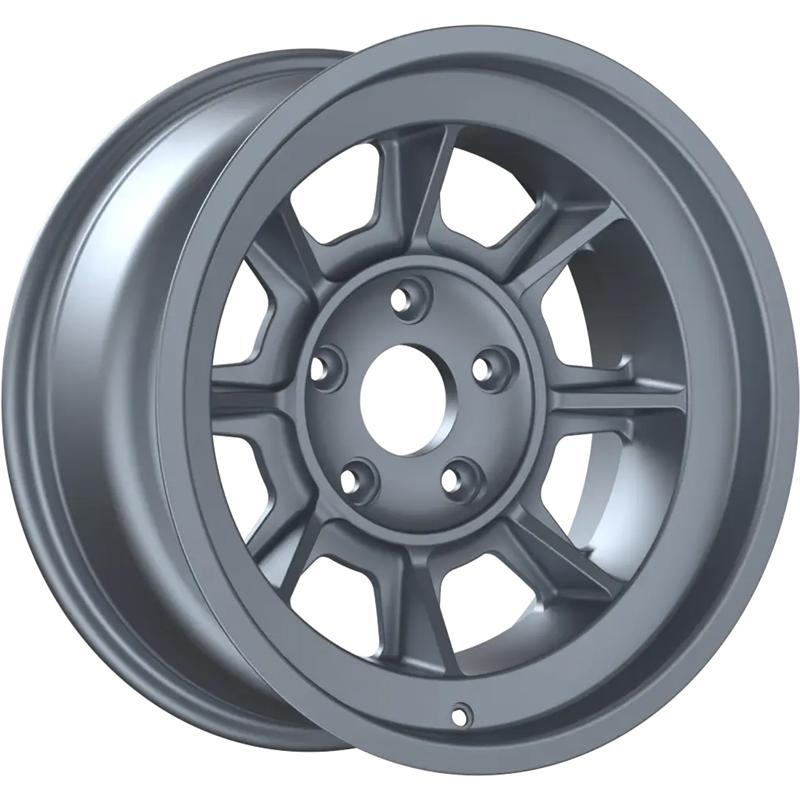 Cerchi in Lega FONDMETAL Pag17 Matt Silver 5 fori 17\" 10X17 ET-35 5x130