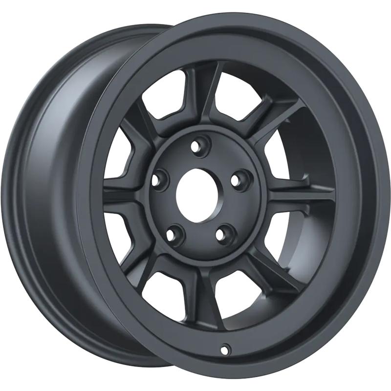 Cerchi in Lega FONDMETAL Pag17 Matt Titanium 5 fori 17\" 8X17 ET-10 5x130