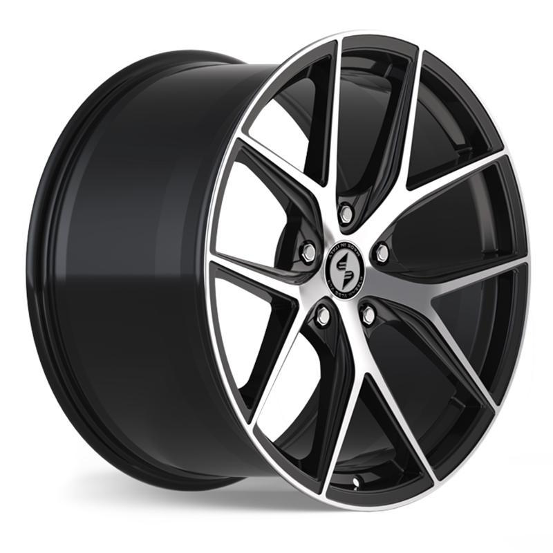 Cerchi in Lega ETA BETA GrI-N K Shiny Black Full Polish 5 fori 19\" 9.5X19 ET20 5x114.3