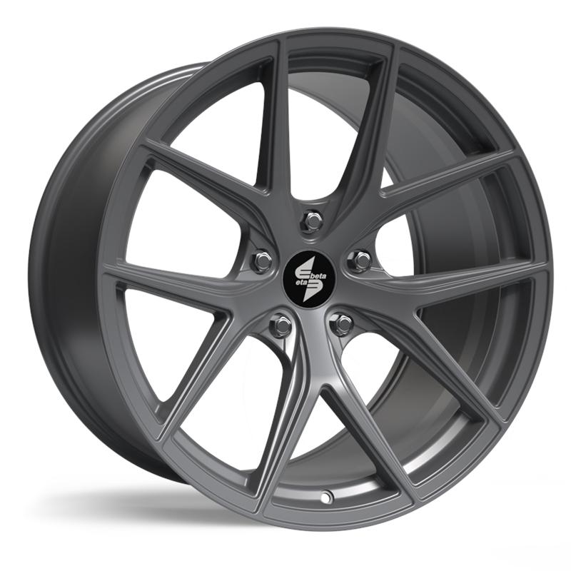 Cerchi in Lega ETA BETA GrI-N Matt Anthracite 5 fori 21\" 9X21 ET27 5x130