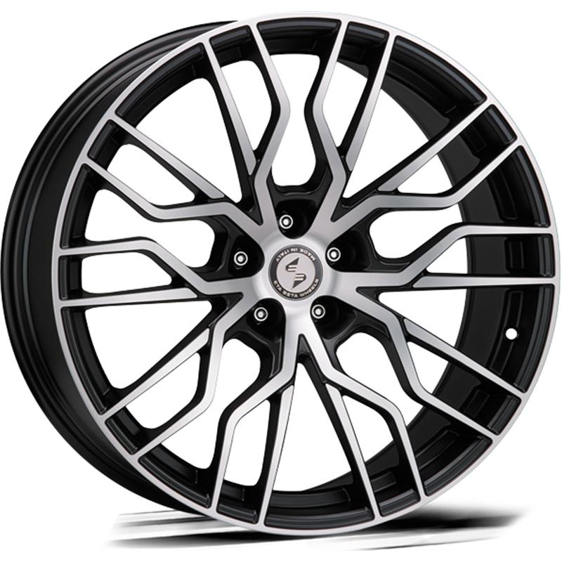 Cerchi in Lega ETA BETA MedusA-K Matt Black Full Polish 5 fori 21\" 9.5X21 ET20 5x112