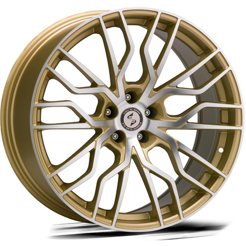 Cerchi in Lega ETA BETA MedusA-K Matt Gold Full Polish 5 fori 21\" 11X21 ET55 5x130