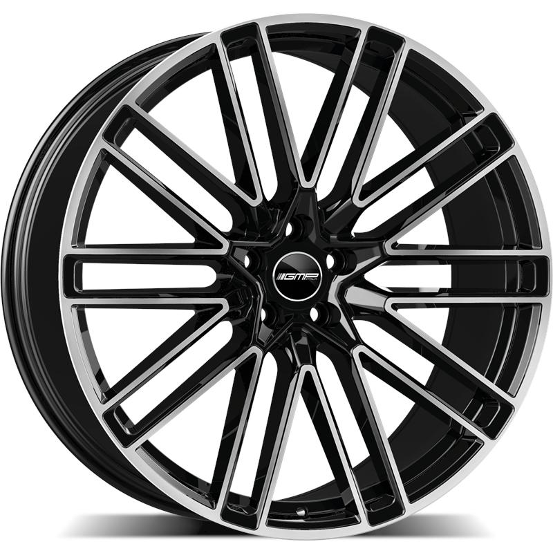 Cerchi in Lega GMP Stilgar Black Diamond 5 fori 24\" 10X24 ET20 5x112