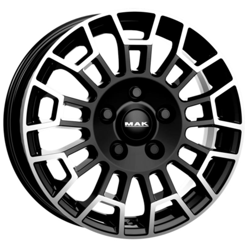 Cerchi in Lega MAK Nomad Black Mirror 5 fori 18\" 7.5X18 ET55 5x114.3