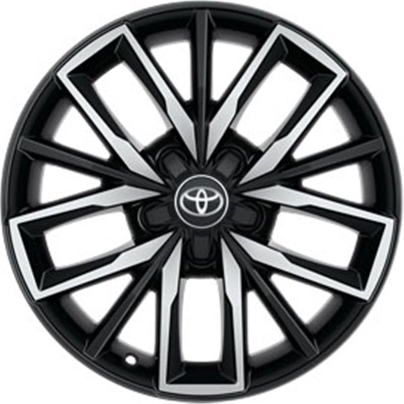 Cerchi in Lega ORIGINALE TOYOTA LEXUS Corolla Originale Toyota - Smontato Nuovo Black Mirror 5 fori 17\" 7.5X17 ET40 5x114.3