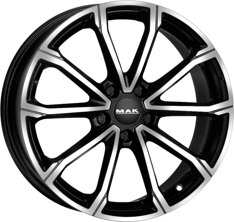 Cerchi in Lega MAK Davinci Black Mirror 4 fori 16\" 6X16 ET43 4x100