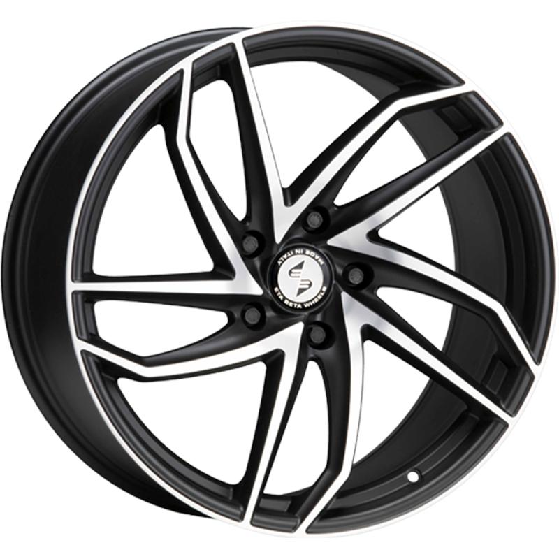Cerchi in Lega ETA BETA HeroN-K Matt Black Full Polish 5 fori 20\" 10X20 ET45 5x112