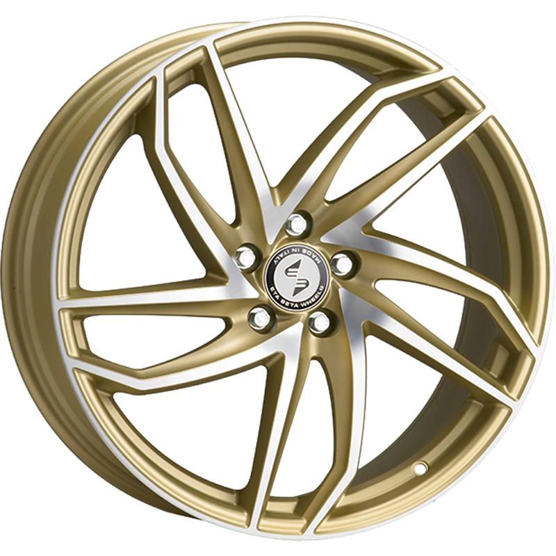 Cerchi in Lega ETA BETA HeroN-K Matt Gold Full Polish 5 fori 20\" 10X20 ET35 5x114.3