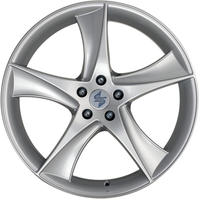 Cerchi in Lega ETA BETA Jofiel Silver 5 fori 19\" 9X19 ET15 5x112