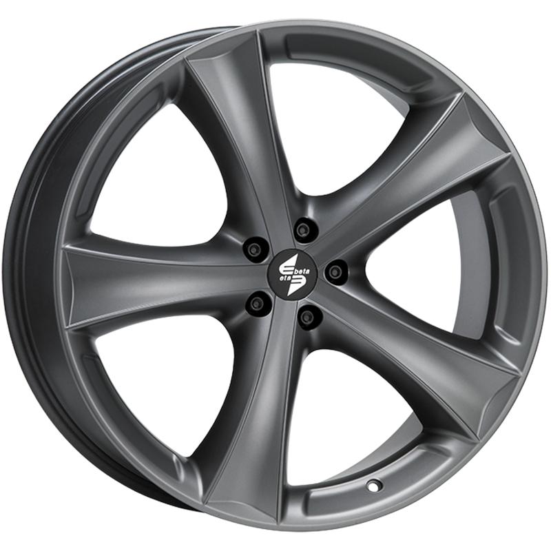 Cerchi in Lega ETA BETA Tettsut Matt Anthracite 5 fori 20\" 9X20 ET25 5x139.7