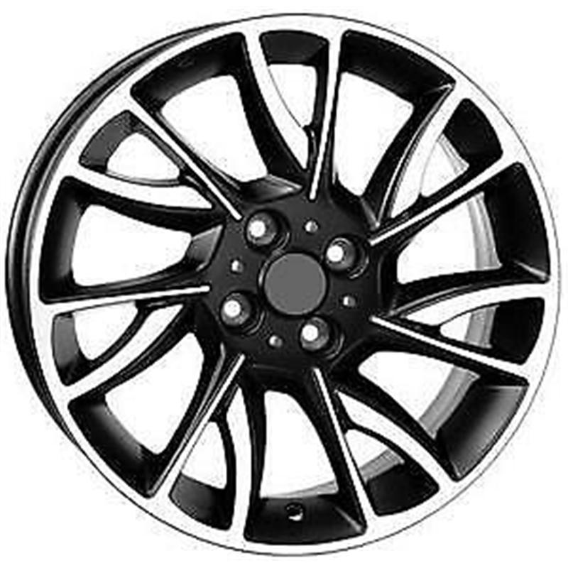 Cerchi in Lega WSP ITALY Este3la18 Este Dull Black 4 fori 15\" 6X15 ET30 4x98