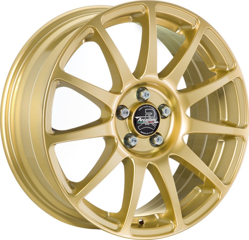Cerchi in Lega ARCASTING Excalibur Gold 4 fori 17\" 7X17 ET30 4x98