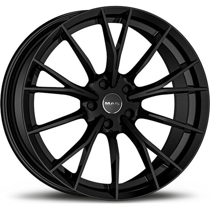 Cerchi in Lega MAK FabriK-D Glossy Black 5 fori 19\" 9.5X19 ET46 5x120