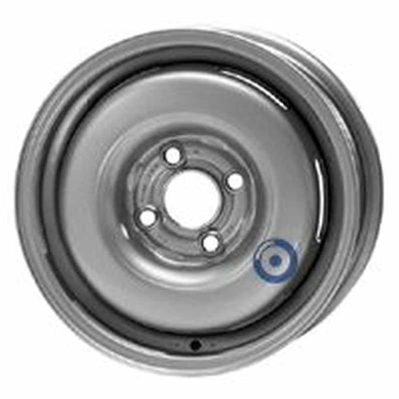 Cerchi in Lega KFZ ALCAR Steel Silver 4 fori 13\" 5.5X13 ET38 4x100