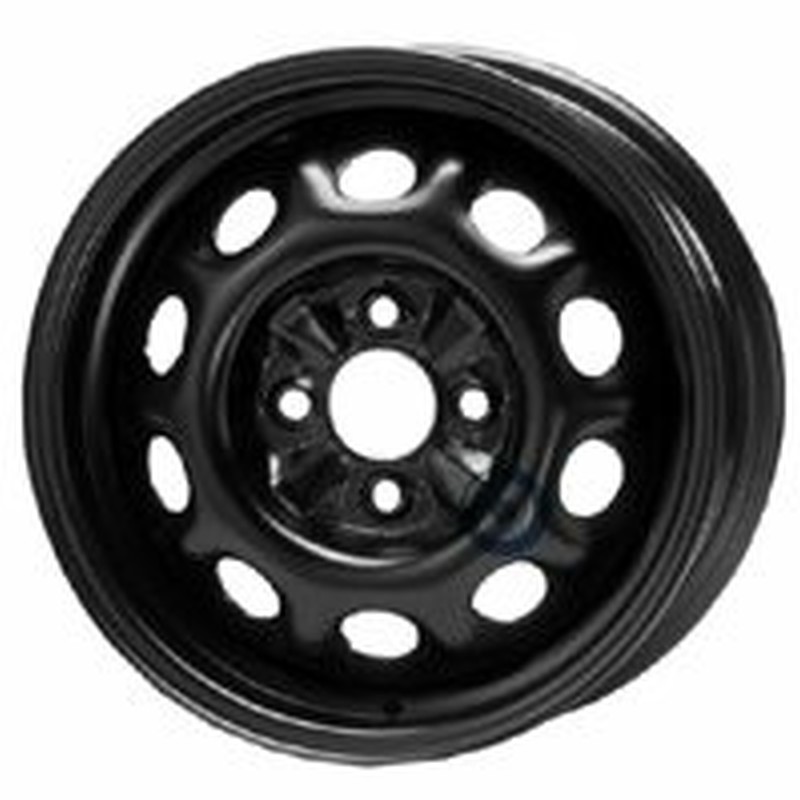 Cerchi in Lega KFZ ALCAR Steel Silver 4 fori 14\" 5.5X14 ET45 4x100