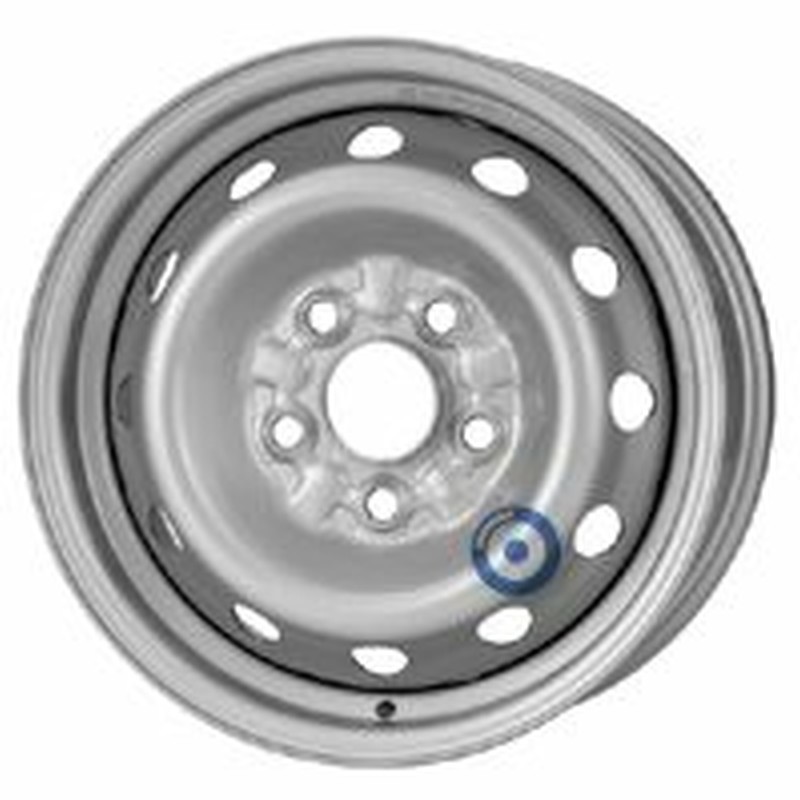 Cerchi in Lega KFZ ALCAR Steel Silver 5 fori 15\" 6X15 ET40 5x120