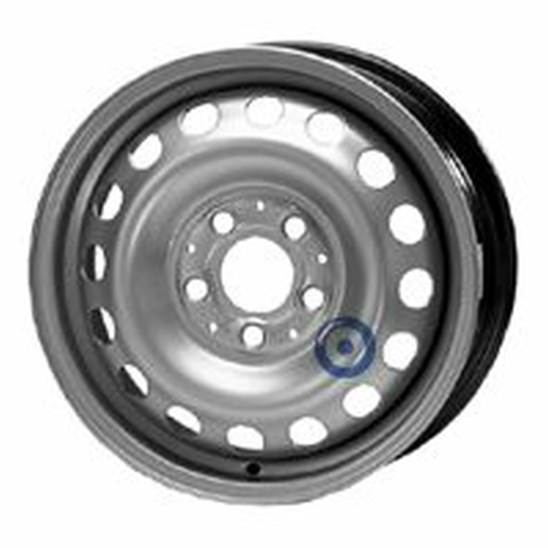 Cerchi in Lega KFZ ALCAR Steel Silver 5 fori 15\" 6X15 ET60 5x112