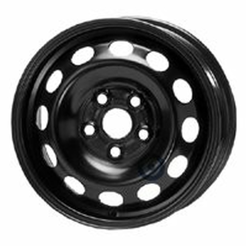Cerchi in Lega KFZ ALCAR Steel Nero 5 fori 15\" 6X15 ET55 5x112