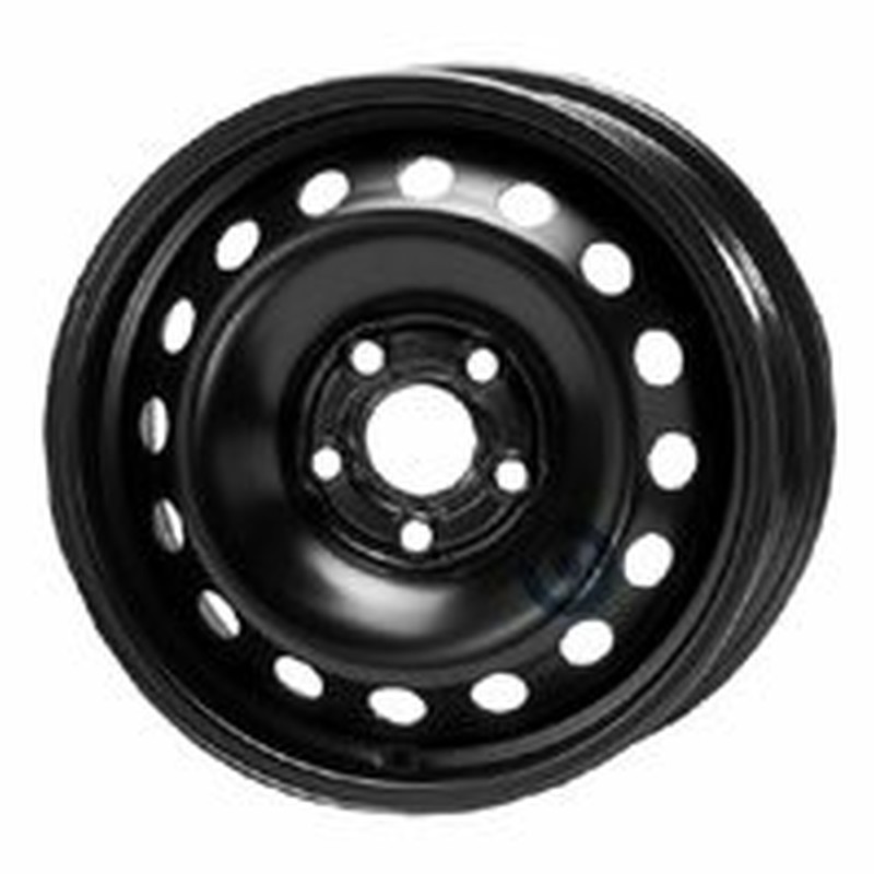 Cerchi in Lega KFZ ALCAR Steel Nero 5 fori 15\" 6.5X15 ET50 5x108