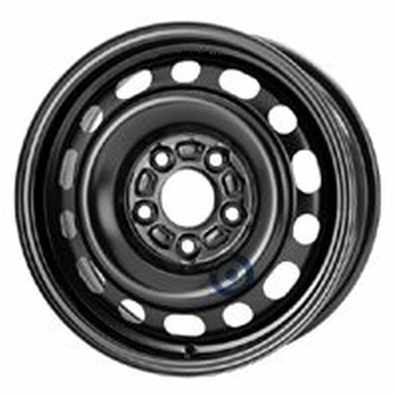 Cerchi in Lega KFZ ALCAR Steel Nero 5 fori 15\" 6X15 ET50 5x114.3