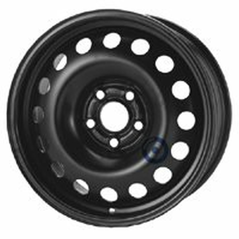 Cerchi in Lega KFZ ALCAR Steel Nero 5 fori 16\" 7X16 ET42 5x108