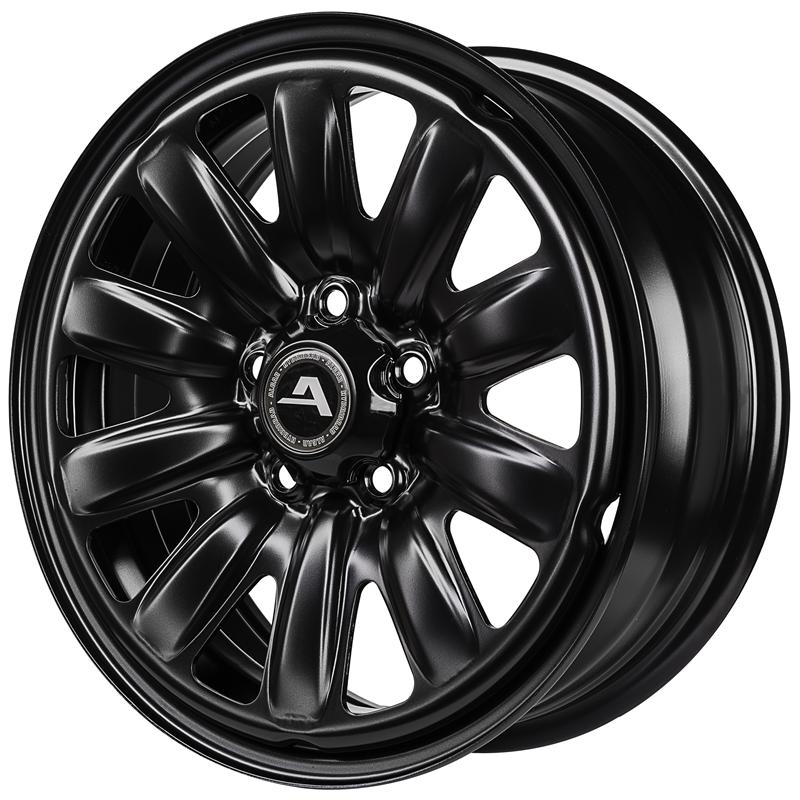 Cerchi in Lega KFZ ALCAR Hybridrad Nero 5 fori 16\" 7X16 ET45 5x112