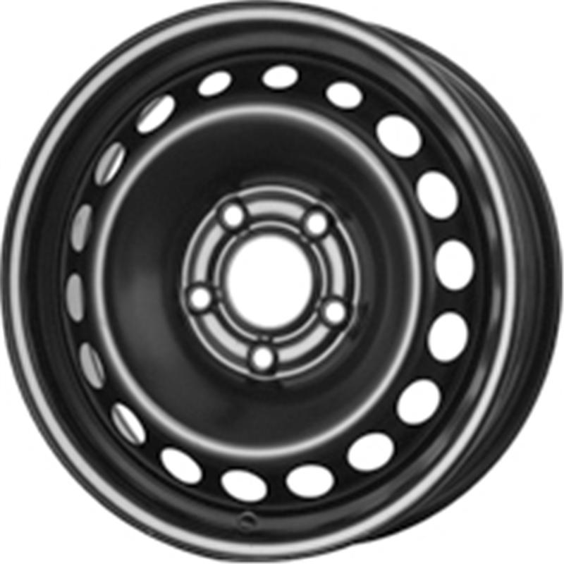 Cerchi in Lega DEDICO Steel Nero 5 fori 15\" 6.5X15 ET43 5x114.3