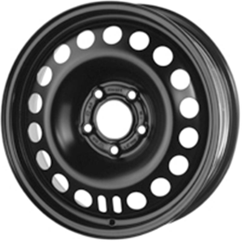 Cerchi in Lega DEDICO Steel Nero 5 fori 16\" 6.5X16 ET39 5x105