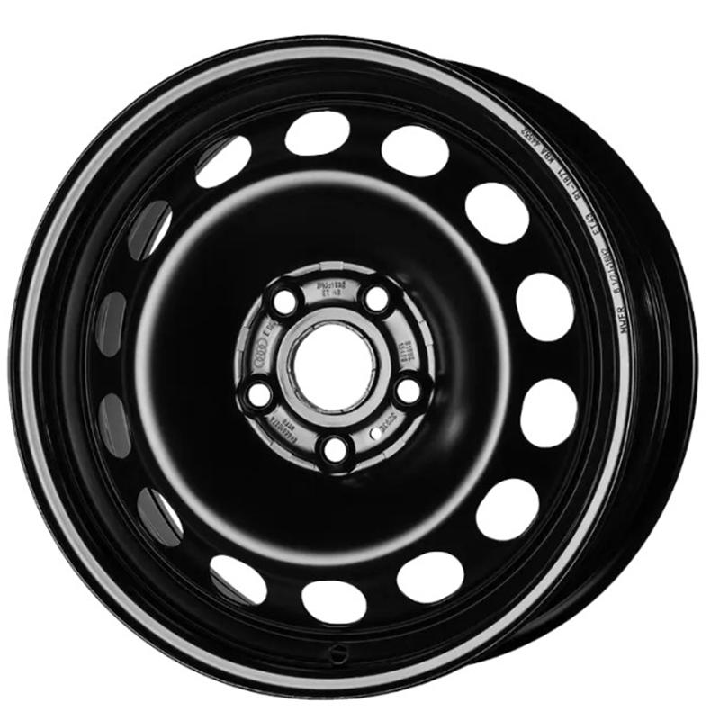 Cerchi in Lega MW GIANETTI RUOTE Steel Nero 5 fori 16\" 6.5X16 ET43 5x112